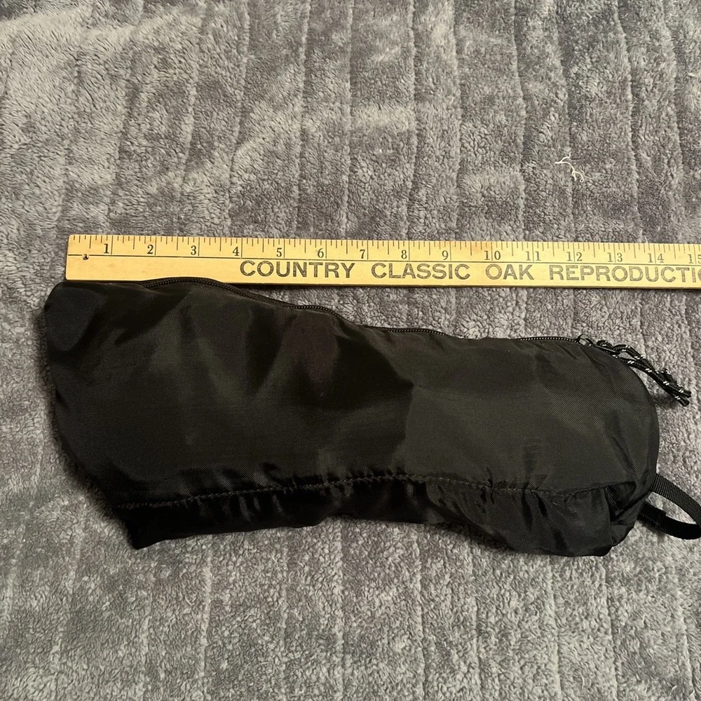 LL Bean Stowaway Backpack Daypack 20L Black Hiking Travel Packable 0DRY3